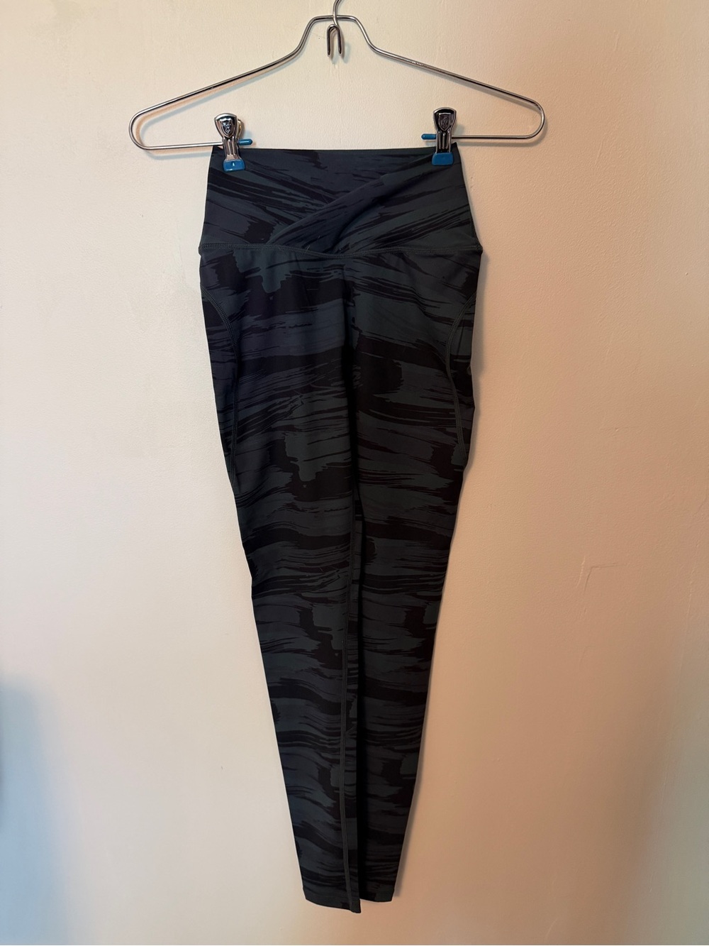 Alphalete Surface Power Legging - Blue Canvas Camo